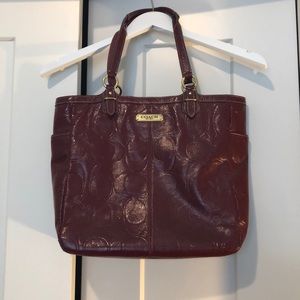 Coach tote purse